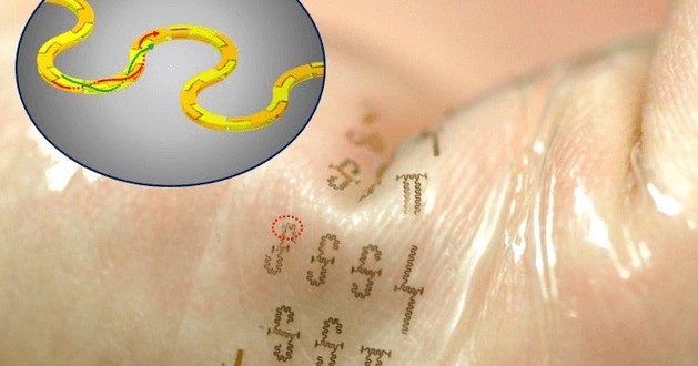 Des circuits minuscules intégrés à la peau, le futur des wearables ?