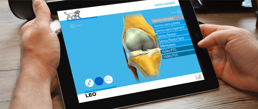 <strong>Orthoblok</strong>, un outil interactif à destination des orthopédistes.